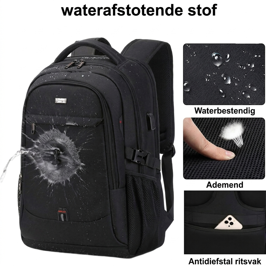 Waterdichte laptop- en reisrugzak