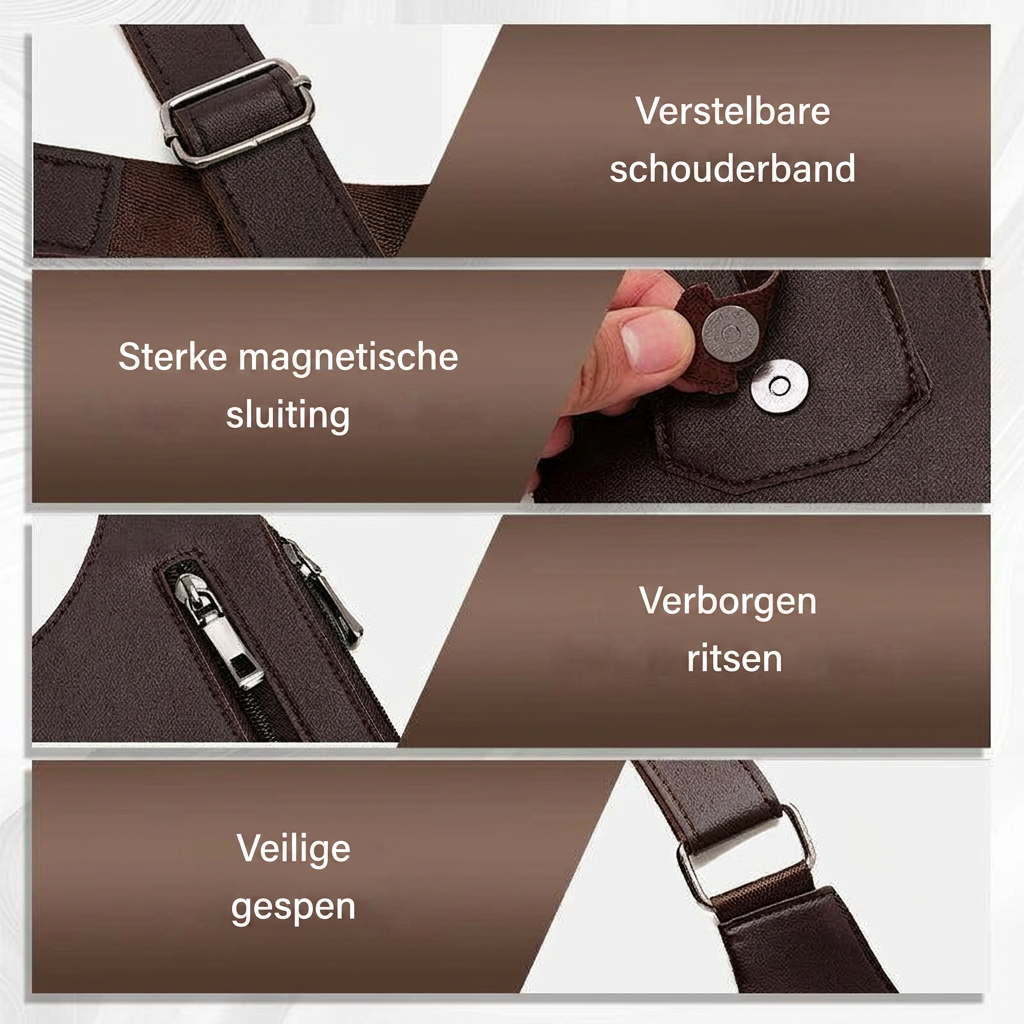 ShadowCarry Pro diefstalbestendige schoudertas