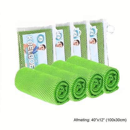 Set van 4 Verkoelende Handdoeken