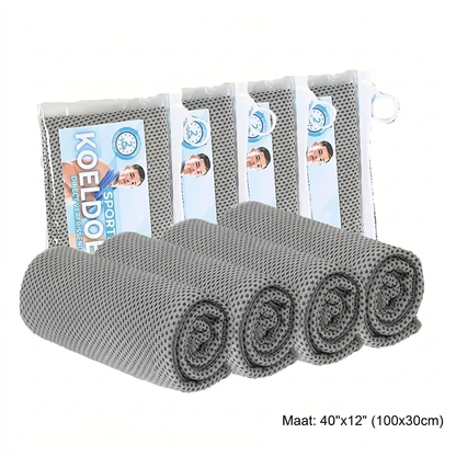 Set van 4 Verkoelende Handdoeken