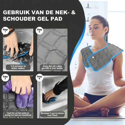 Verkoelende Gel Schouder- en Nekwrap