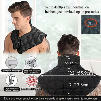 Verkoelende Gel Schouder- en Nekwrap