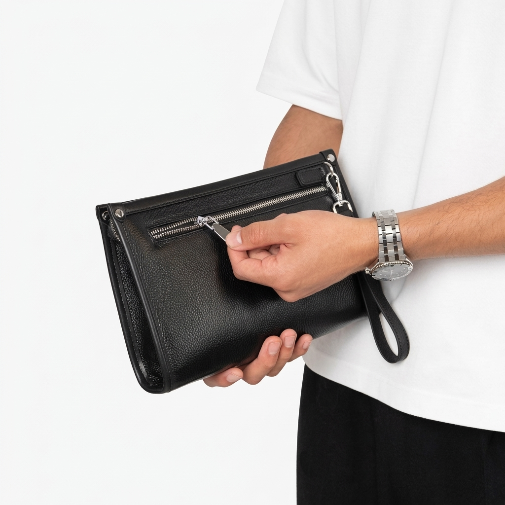 Eleganza biometrische handtas met vingerafdrukslot
