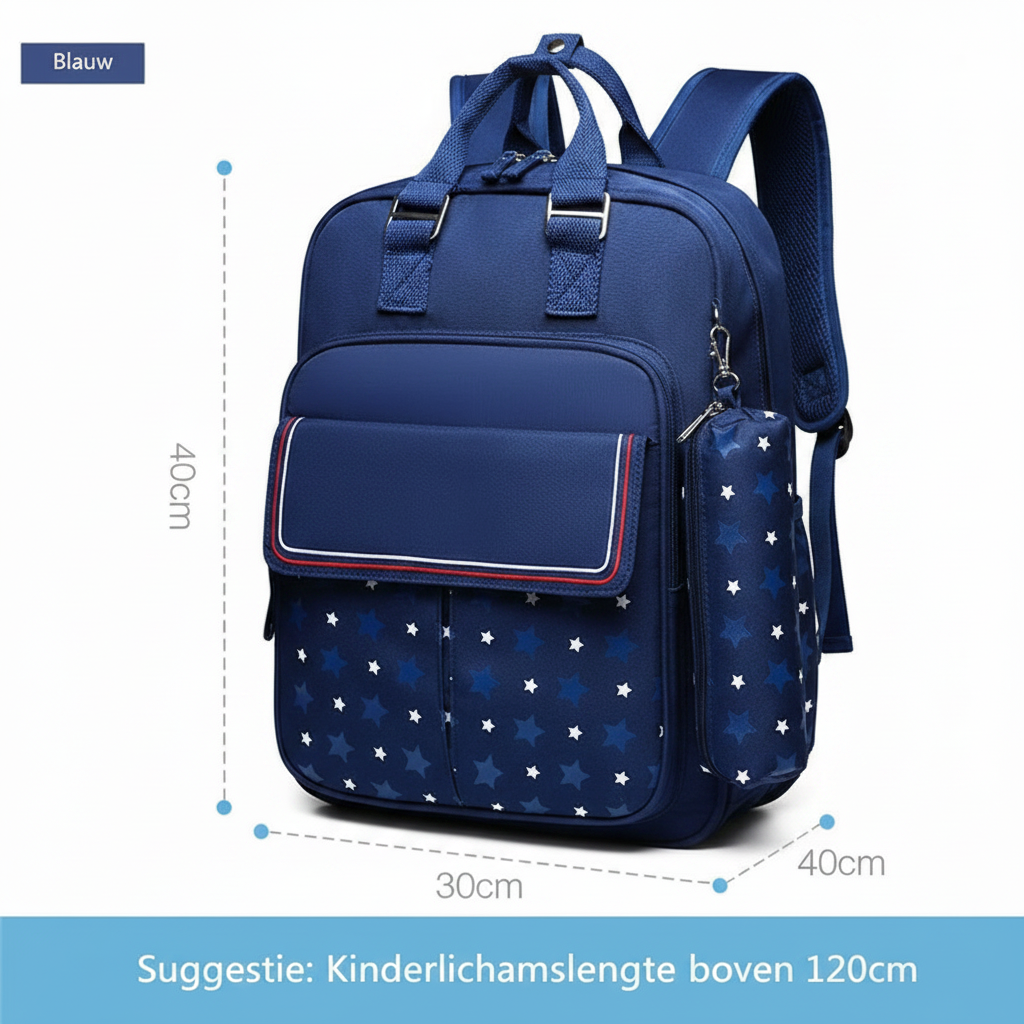 Sunshine 8 O'Clock schoolrugzak voor kinderen