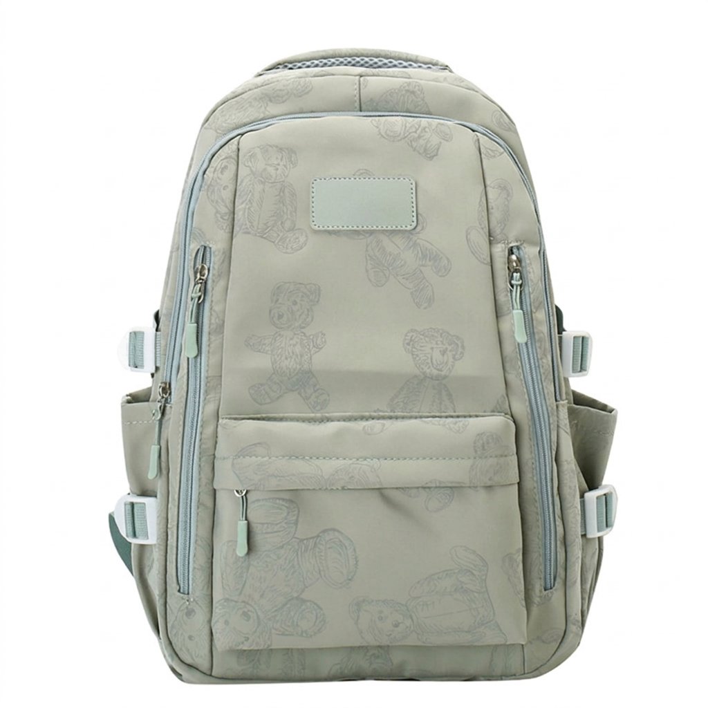 Canvas Rugzak met Ritssluiting