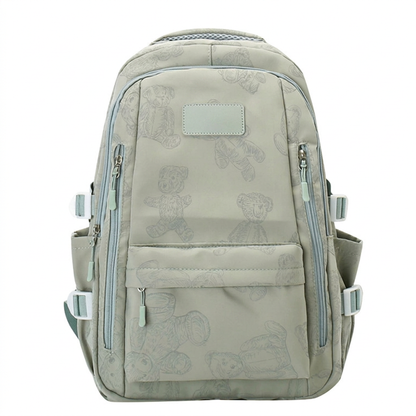 Canvas Rugzak met Ritssluiting