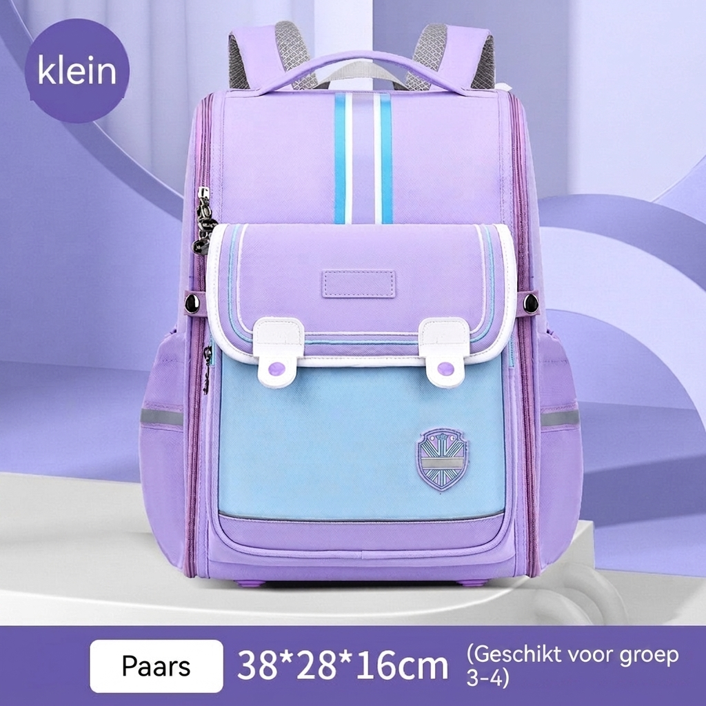 Ergonomische schoolrugzak voor meisjes
