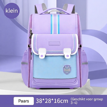 Ergonomische schoolrugzak voor meisjes