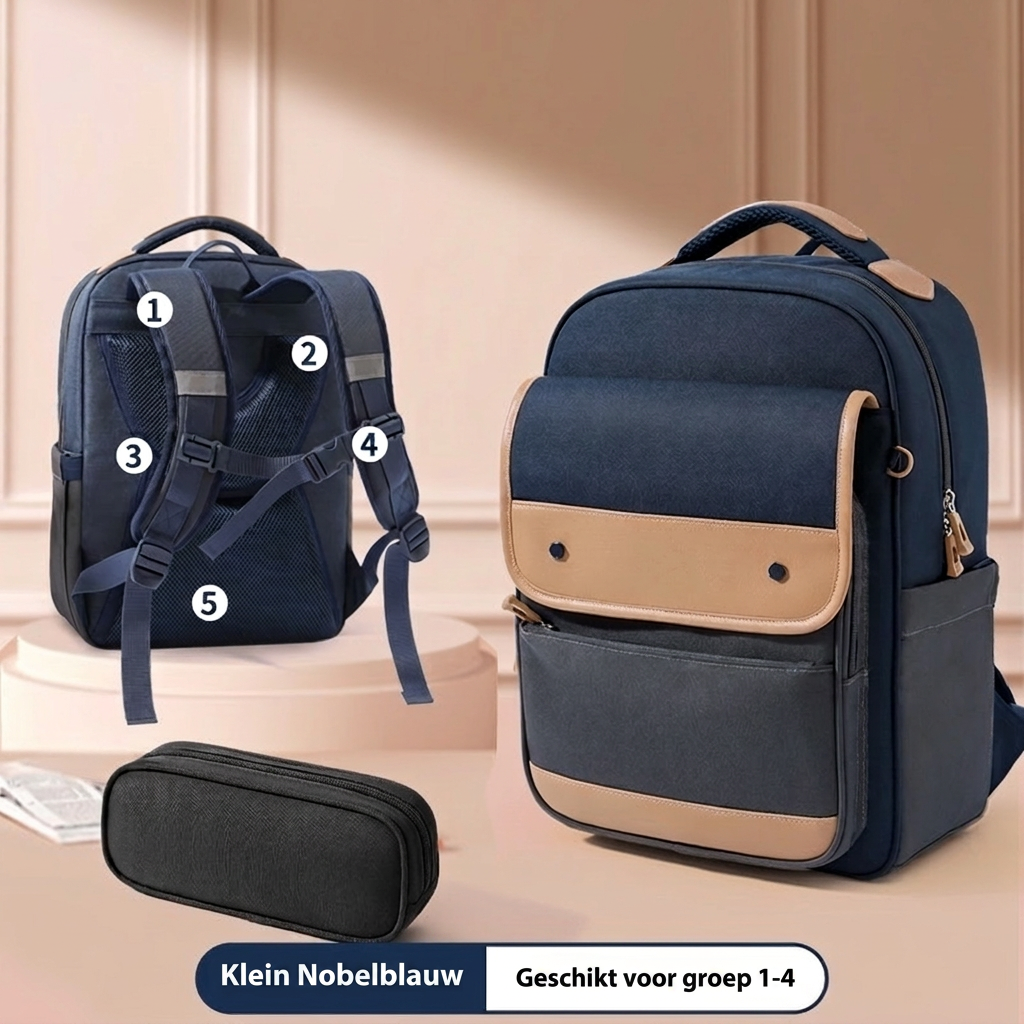 Skinzline lichte schoolrugzak
