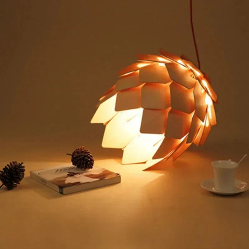 Lumio eikenhouten hanglamp