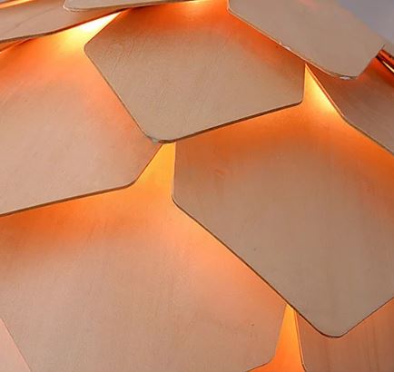 Lumio eikenhouten hanglamp