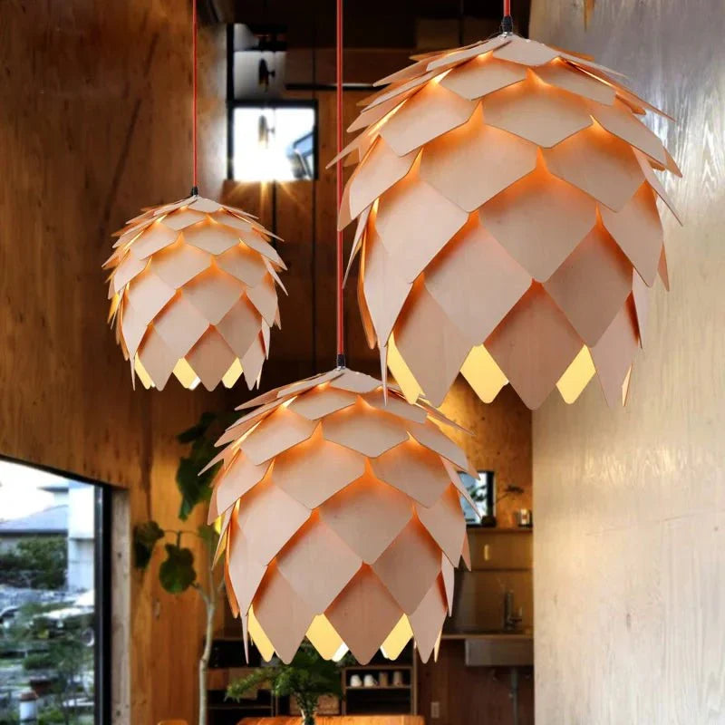 Lumio eikenhouten hanglamp