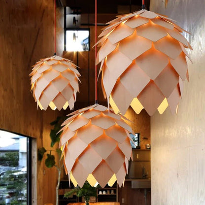 Lumio eikenhouten hanglamp