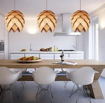 Lumio eikenhouten hanglamp