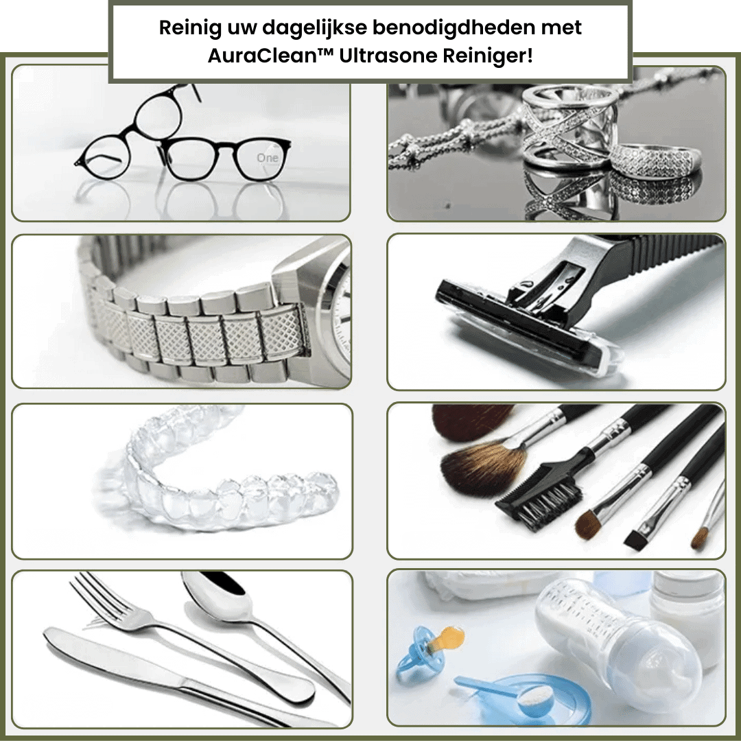 AuraClean ultrasone reiniger