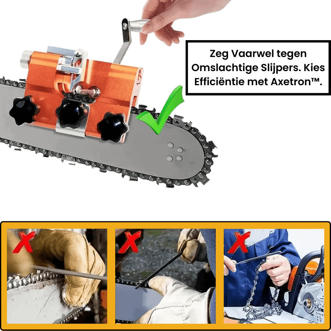 Axetron kettingzaagslijper