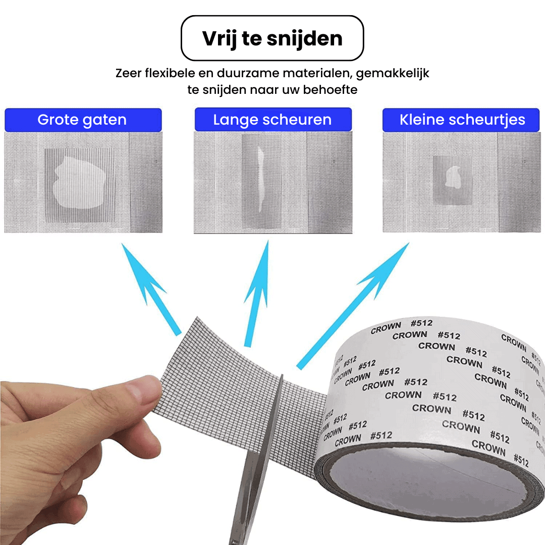 KwikFix hor- en gaas reparatietape