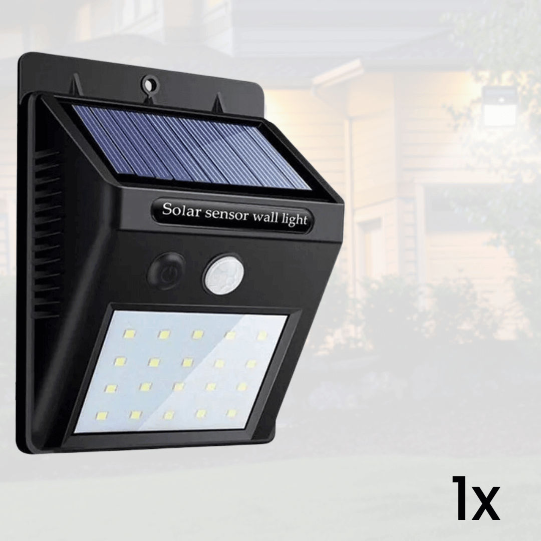 Solarled LED Buitenlamp Met Bewegingssensor