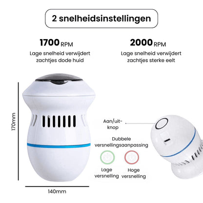 PediMax elektrische eeltverwijderaar