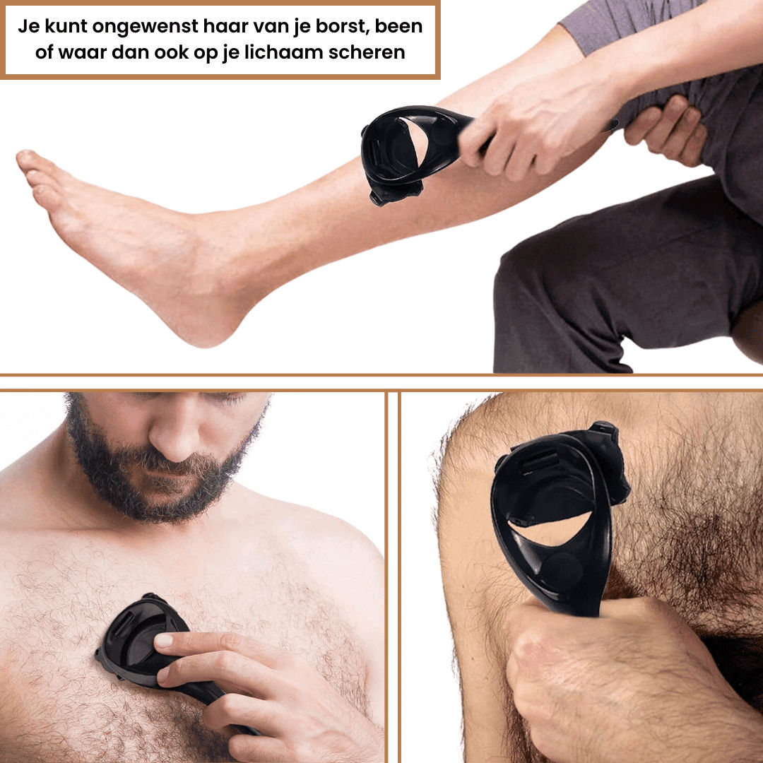 TrimFlex inklapbaar lichaams- & rugscheerapparaat