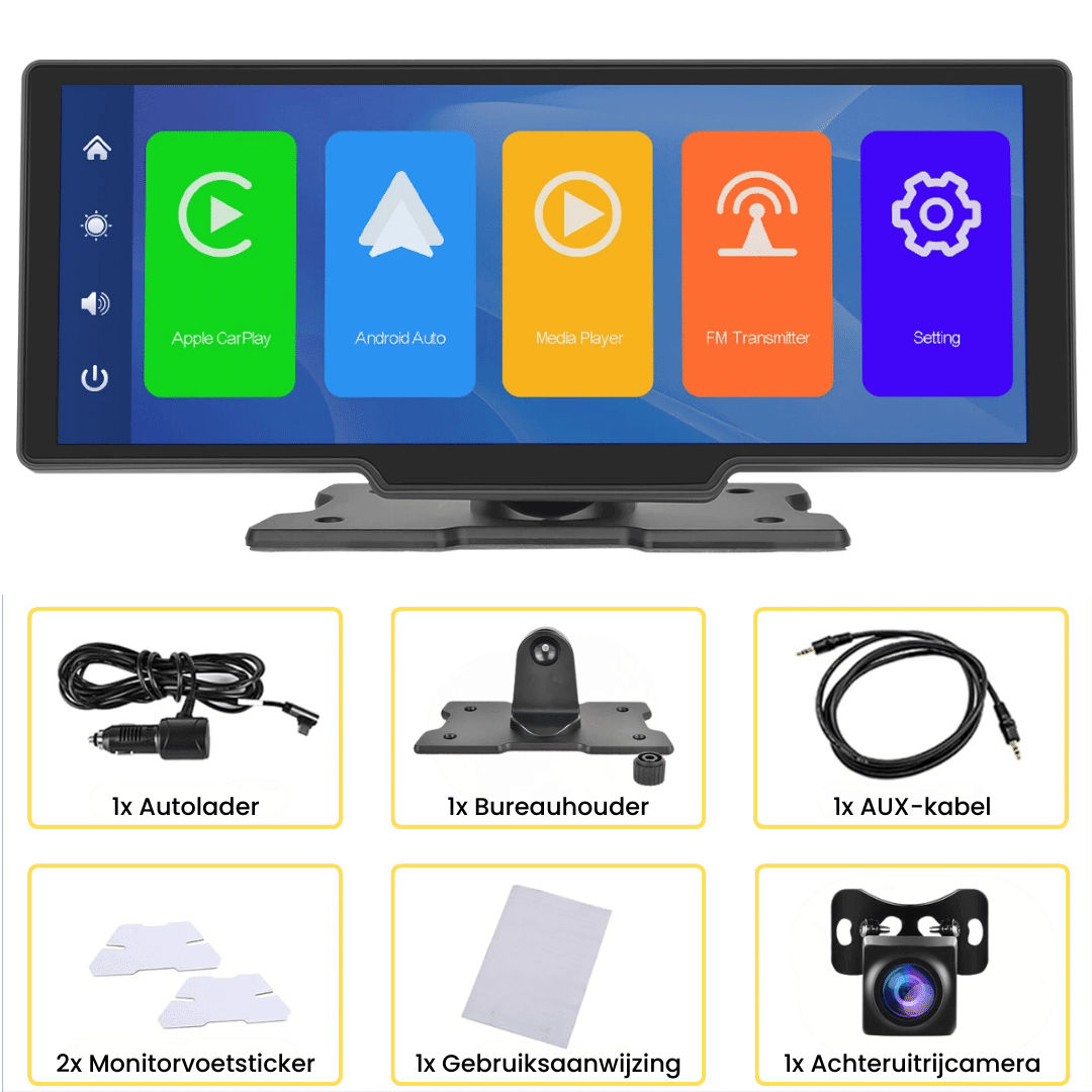 CarPlay Pro draadloze touchscreen multimediaspeler
