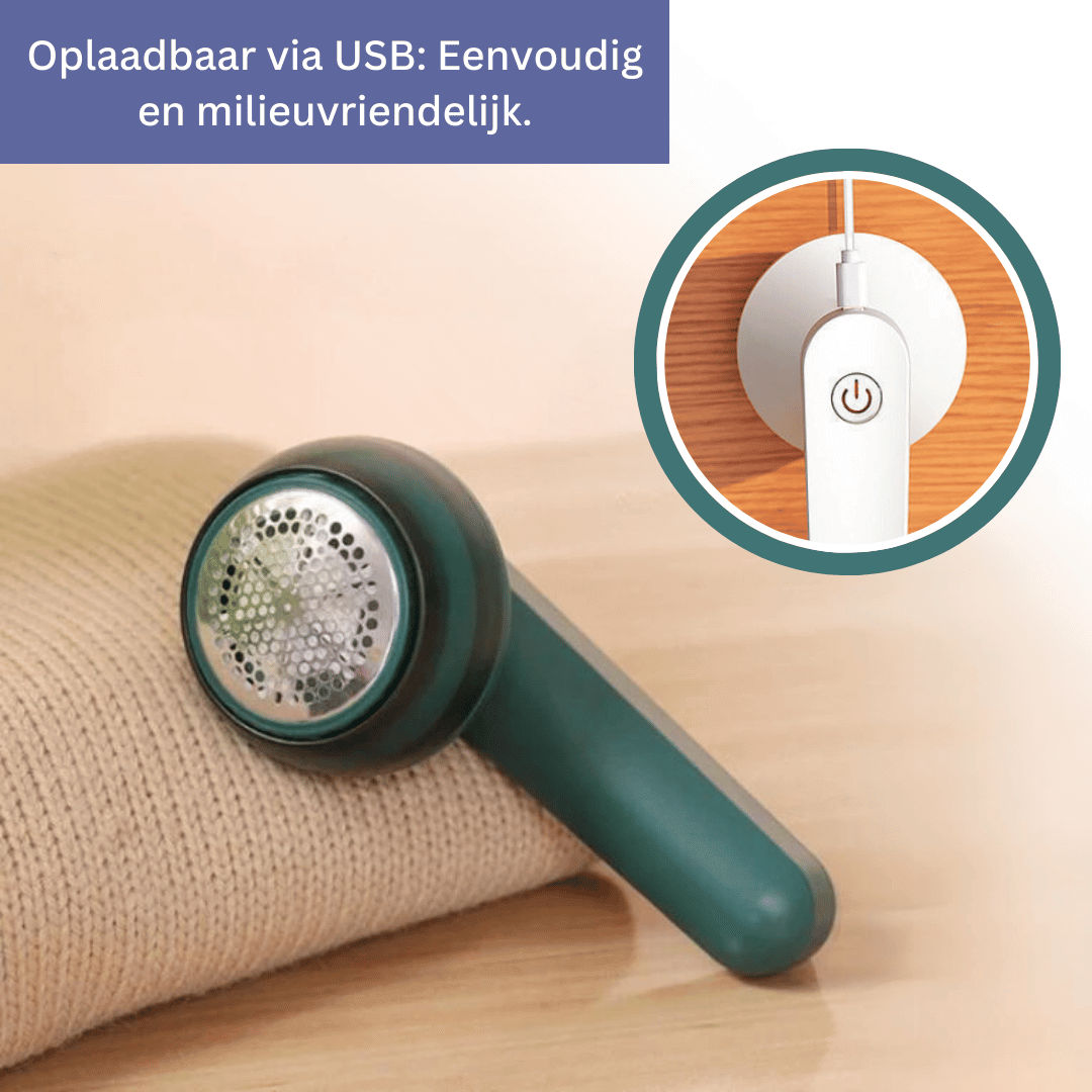 PlushMate oplaadbare pluisverwijderaar