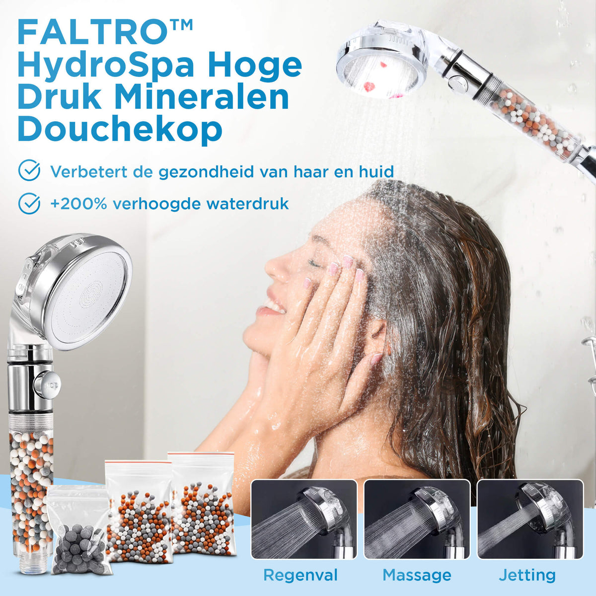 FALTRO HydroSpa minerale douchekop