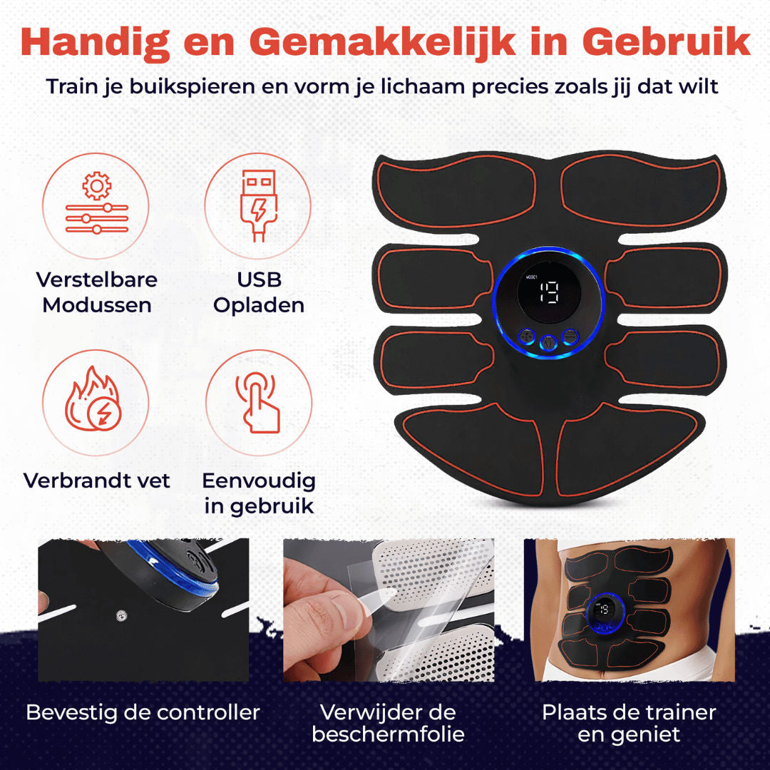 Core 8X Tactical Abs buikspiertrainer