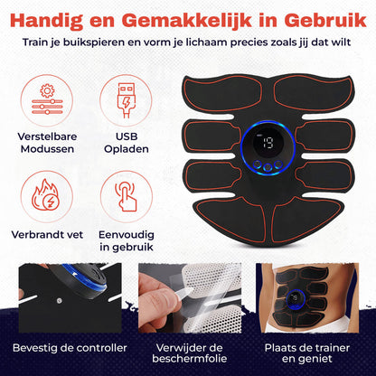 Core 8X Tactical Abs buikspiertrainer