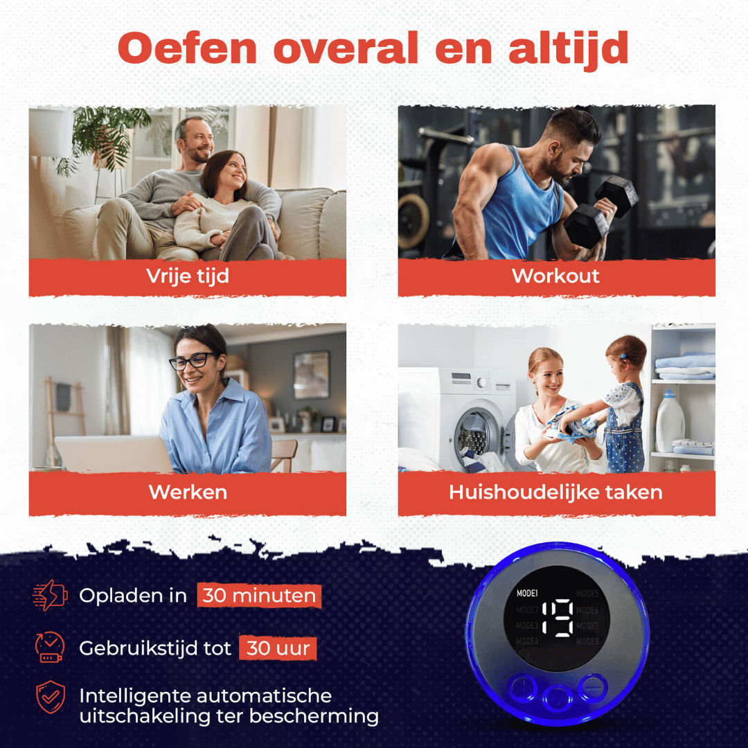 Core 8X Tactical Abs buikspiertrainer