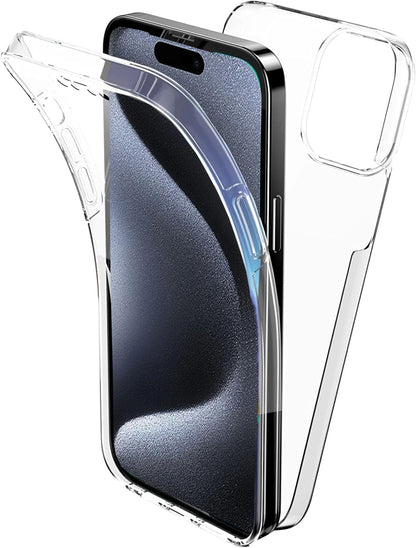 iPhone 15 Pro 360° Ultra Clear telefoonhoesje