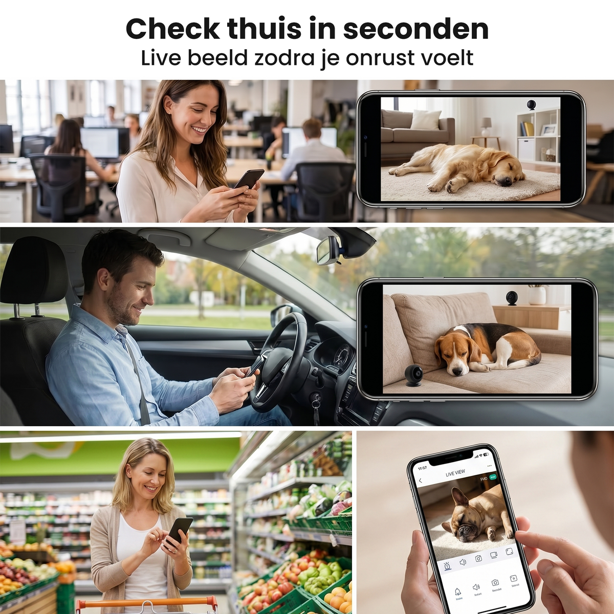 iPuck Full HD Mini Beveiligingscamera
