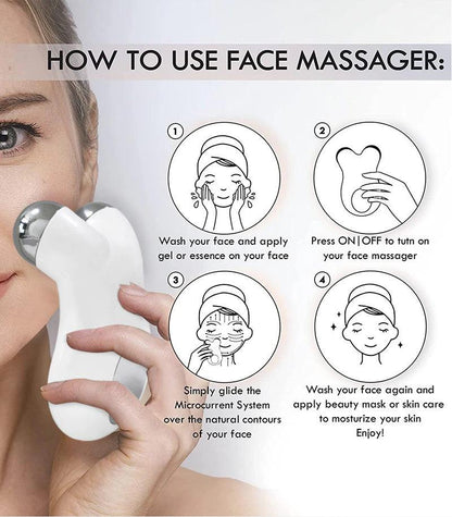 FirmGlow microstroom gezichtsmassager
