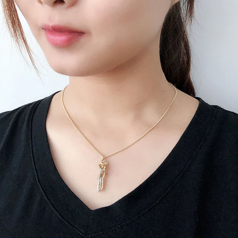 Hug knuffel hanger ketting