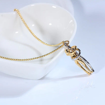 Hug knuffel hanger ketting