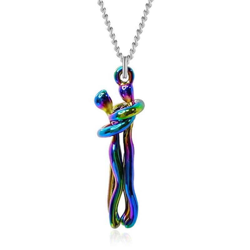 Hug knuffel hanger ketting