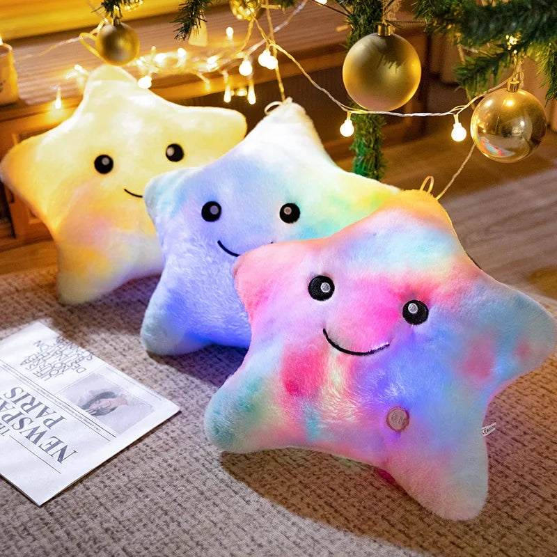 StarGlow lichtgevend knuffelkussen