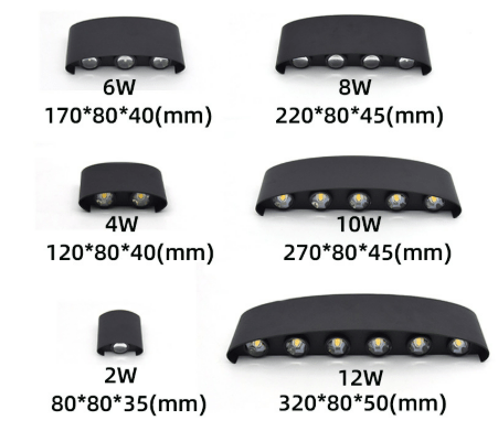 YardGlow elegante LED-buitenwandlamp