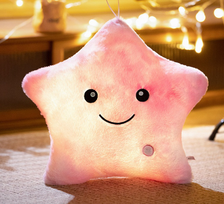 StarGlow lichtgevend knuffelkussen