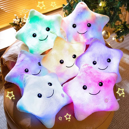 StarGlow lichtgevend knuffelkussen