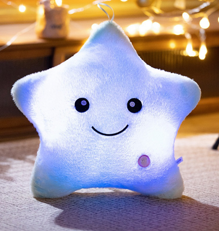StarGlow lichtgevend knuffelkussen