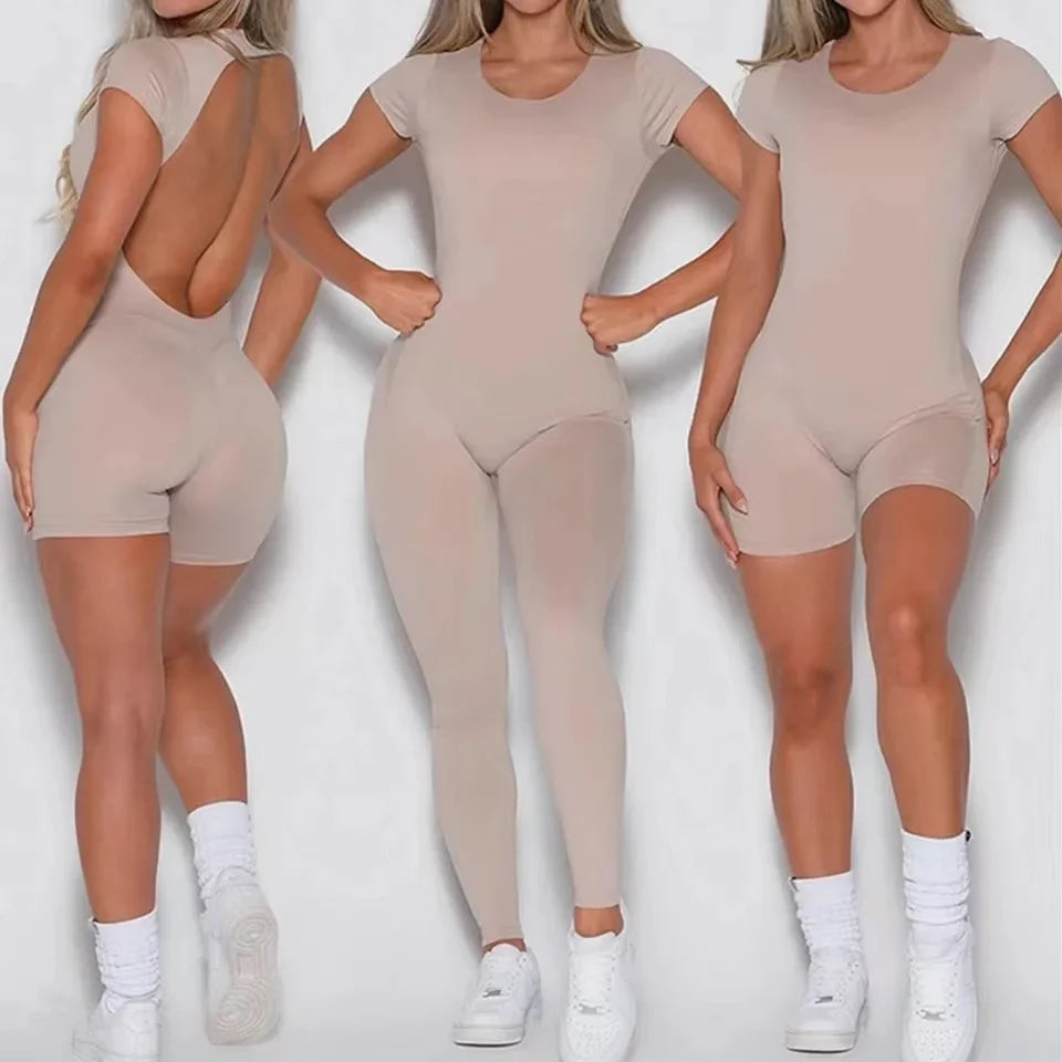 Luna ademende yoga jumpsuit voor dames