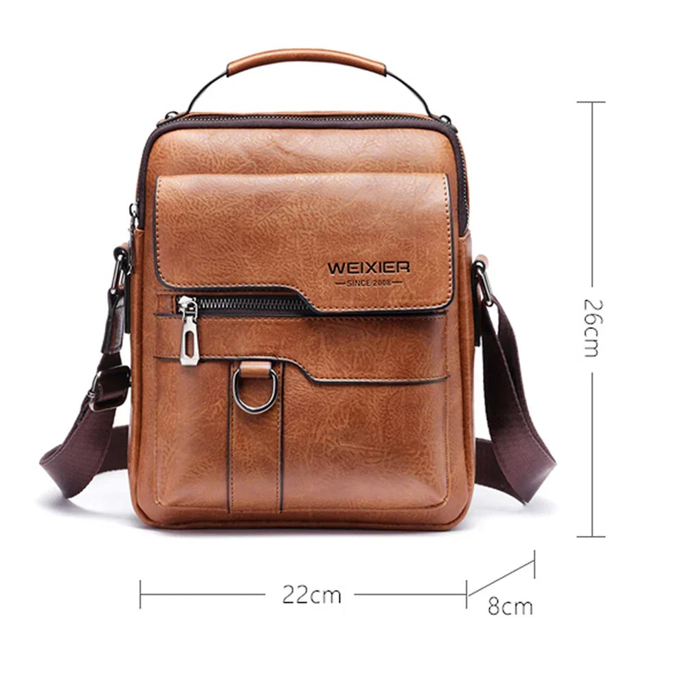 Luxe Leren Crossbody Tas