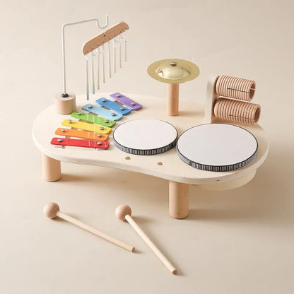 MelodyMaker houten speelgoed muziekstation