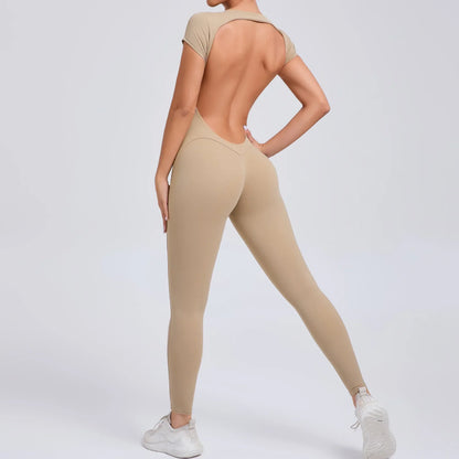 Luna ademende yoga jumpsuit voor dames