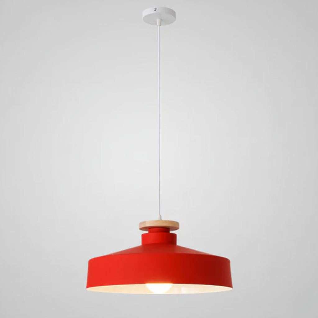 Lumio Scandinavische houten hanglamp