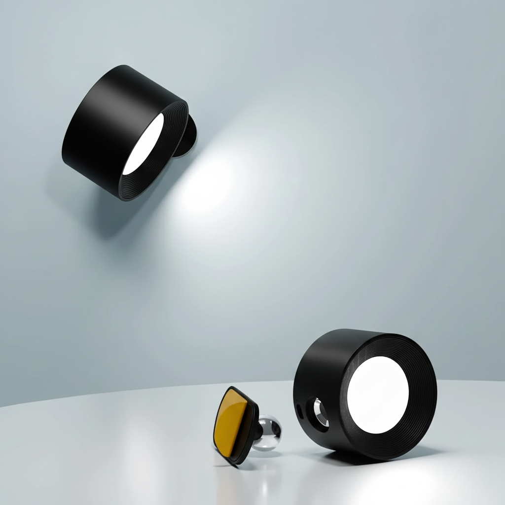 Lumio draadloze wandlamp met 360° rotatie