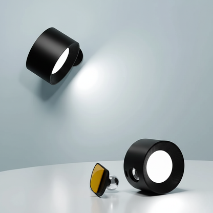Lumio draadloze wandlamp met 360° rotatie