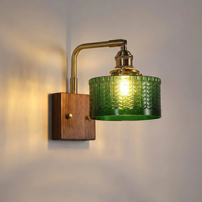 Lumio elegante glazen wandlamp