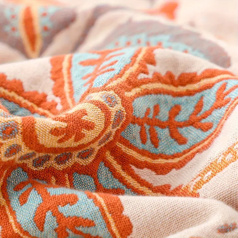 Bohemian katoenen picknickkleed